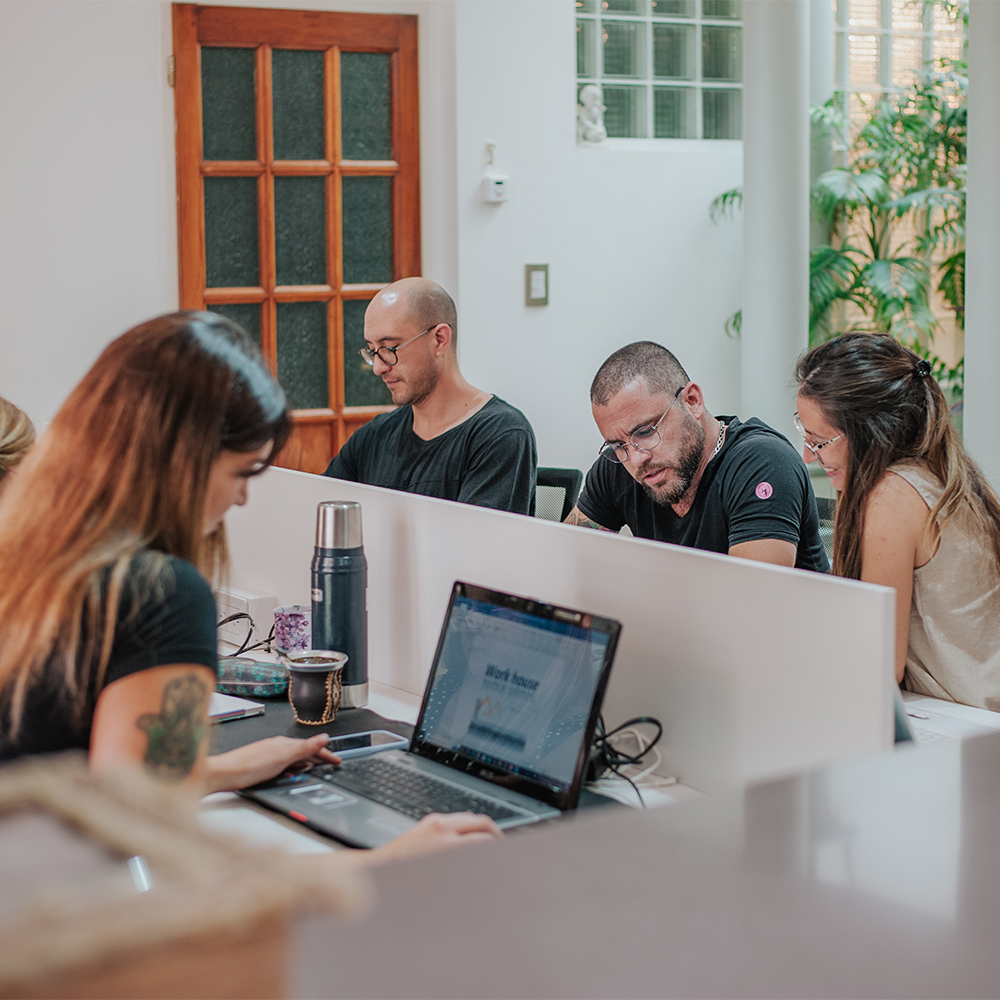 Zona de descanso y café de especialidad libre en Workhouse